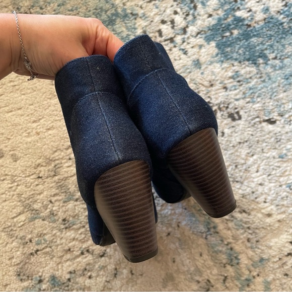 Rampage Denim Booties NEW in Box - Picture 5 of 12